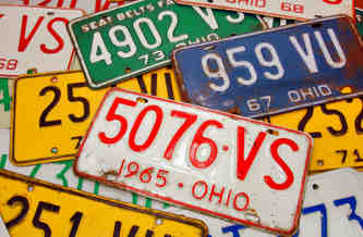 Front license plates