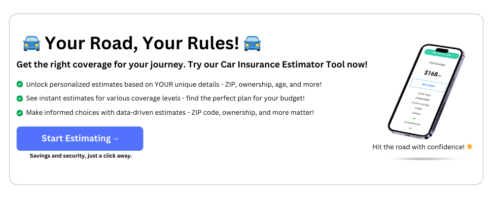 Insurance estimator tool