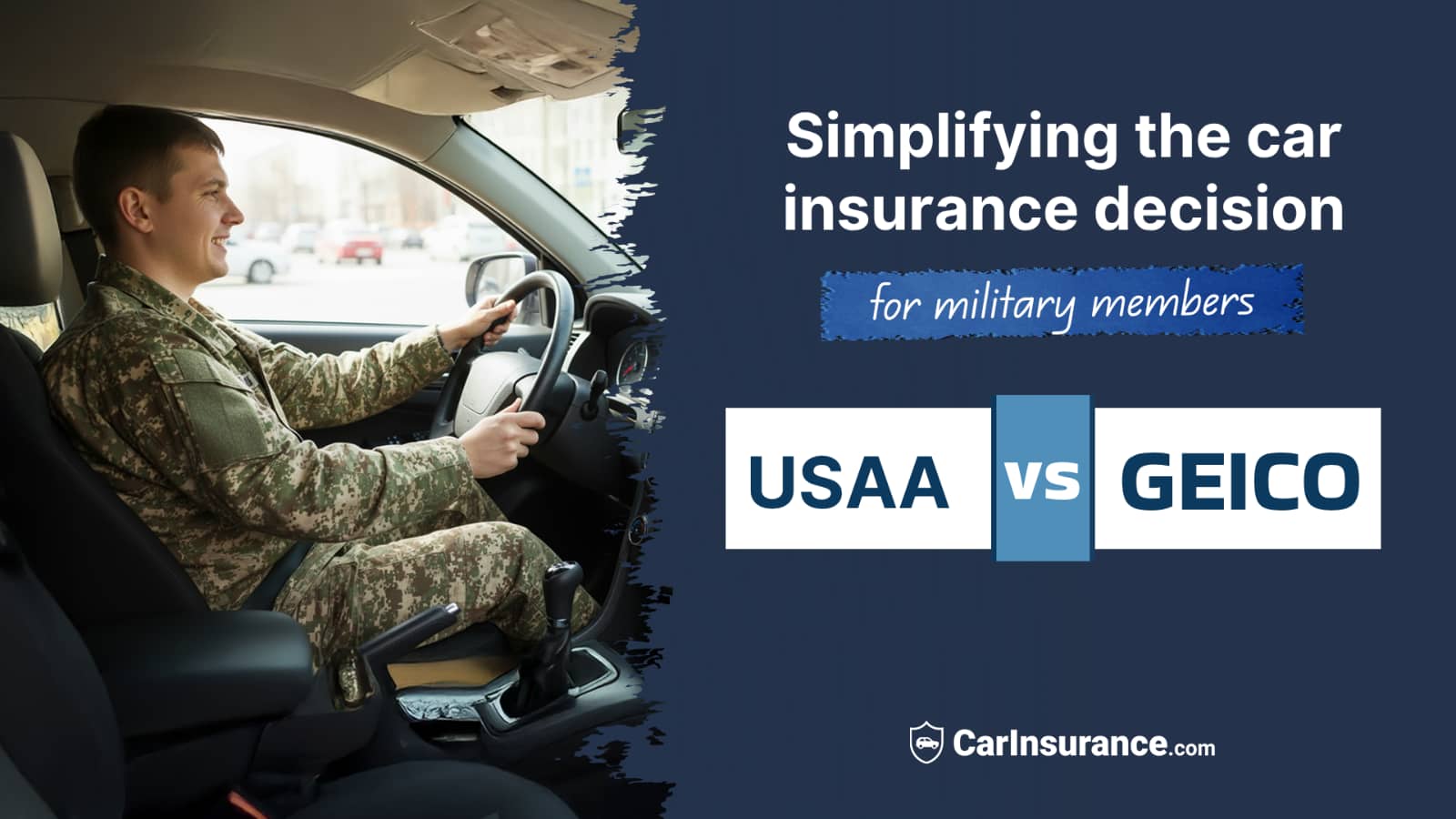 Car Insurance for Military Members USAA vs GEICO