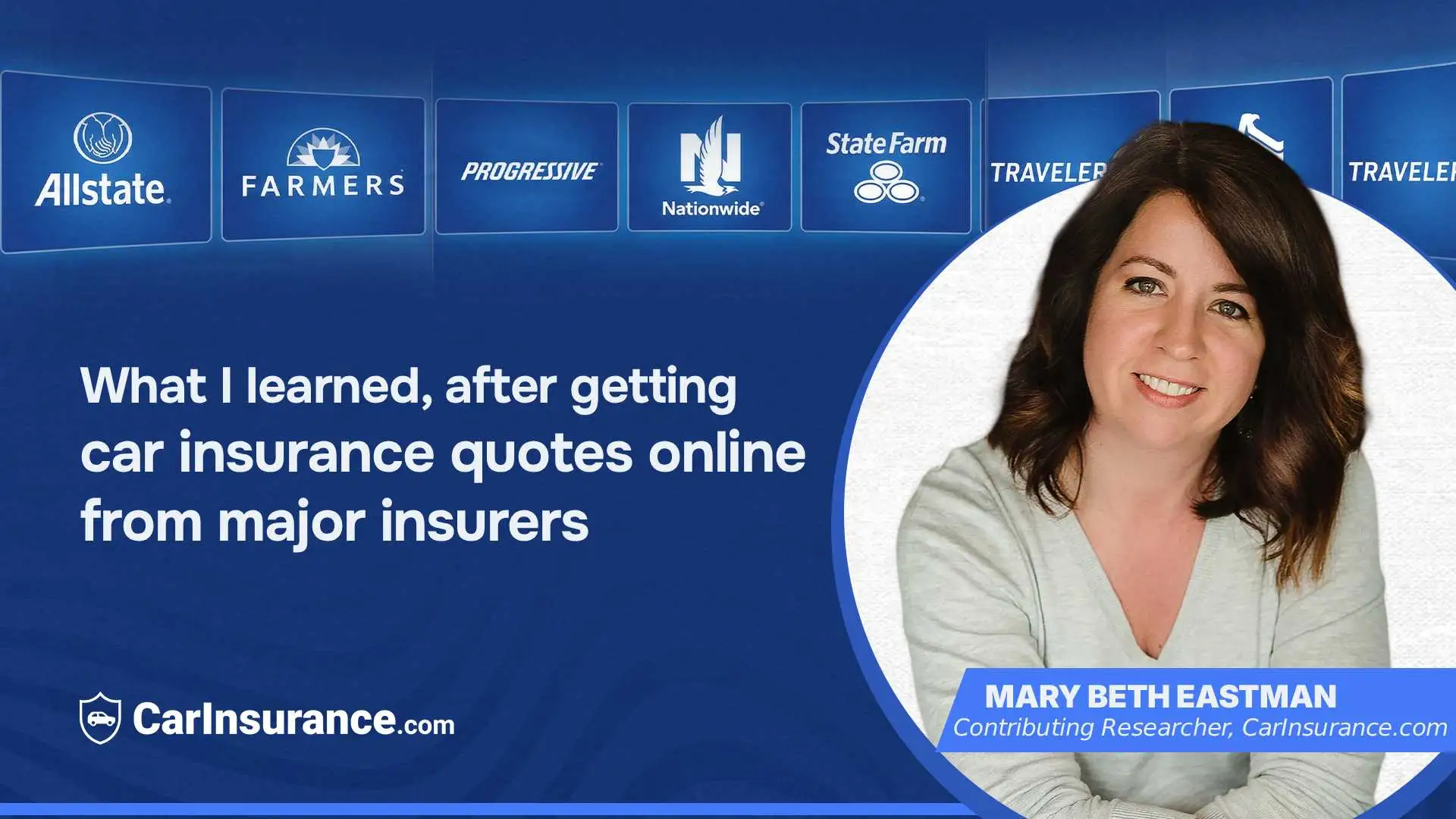 Experience of Mary Beth - Getting car insurance quotes online