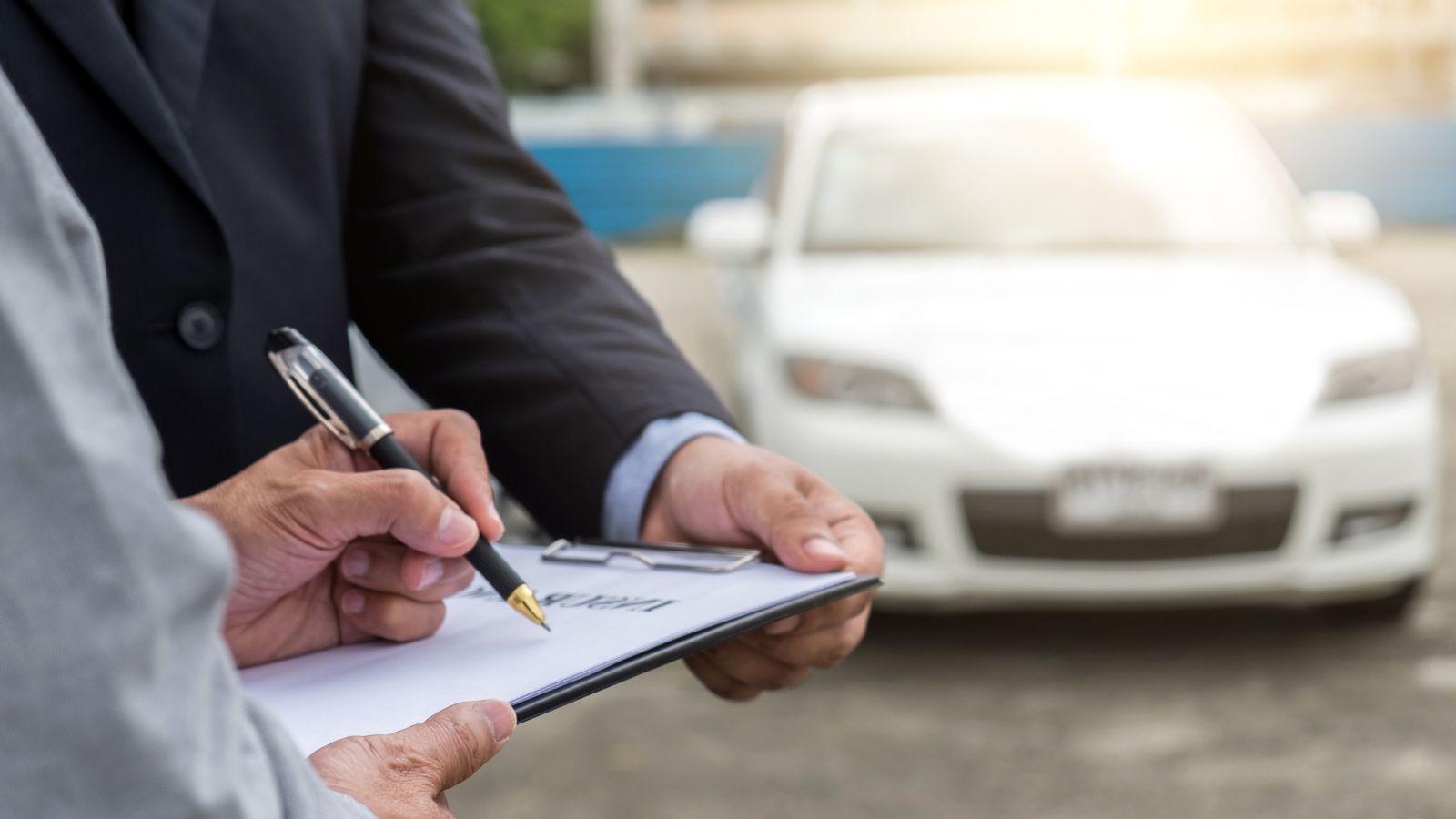 Driver reviewing financial responsibility options, including surety bonds, cash deposits and self-insurance, instead of traditional car insurance.
